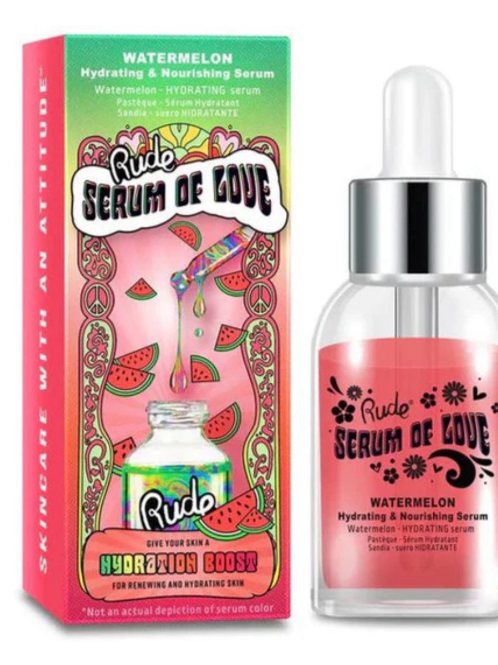 Rude Cosmetics "Serum of Love" Watermelon - Picture 3 of 3